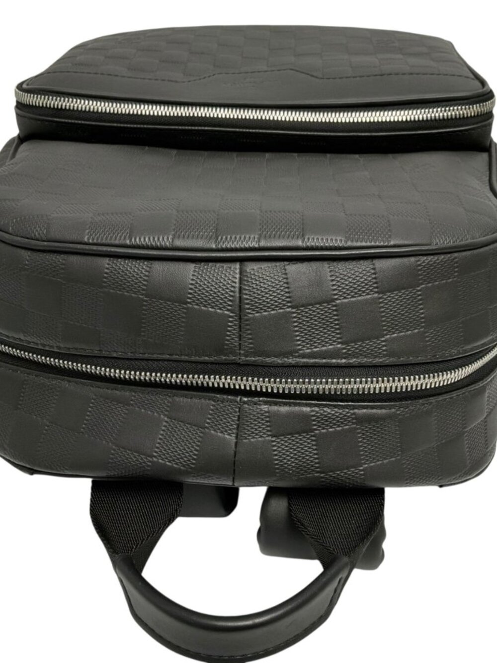 LOUIS VUITTON 2020 Black Damier Coated Canvas Infini Campus Backpack SHW - Picture 5 of 14